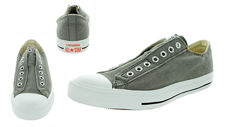 mens slip on sneakers with laces