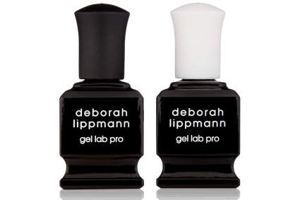black and white pair of Deborah Lippman polishes