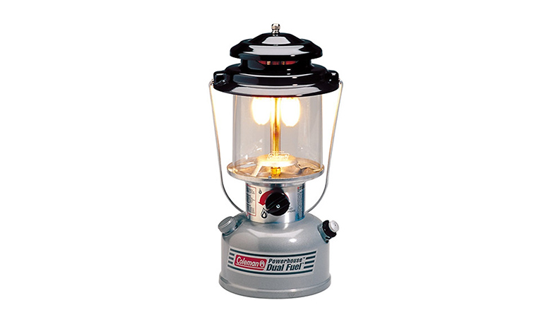 warm light camping lantern