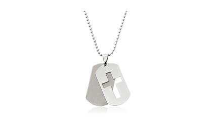 stainless steel cross necklace, men’s cross necklace, cross necklace for men