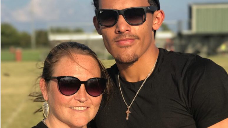 trae young, mom, dad, parents, family