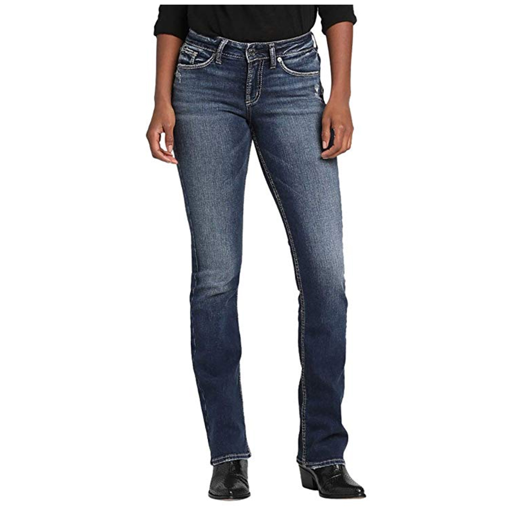mid rise jeans for muffin top