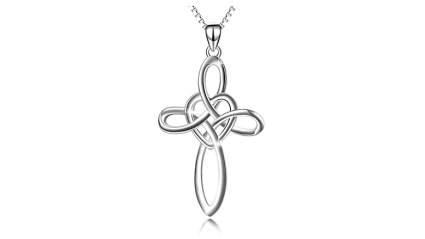 celtic cross necklace, women's cross necklace, cross necklaces for women