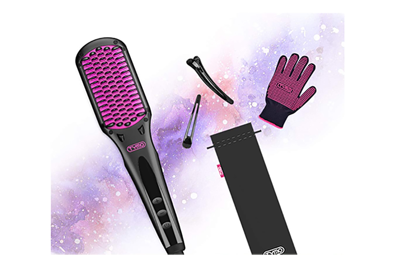 tymo hair straightener brush reviews