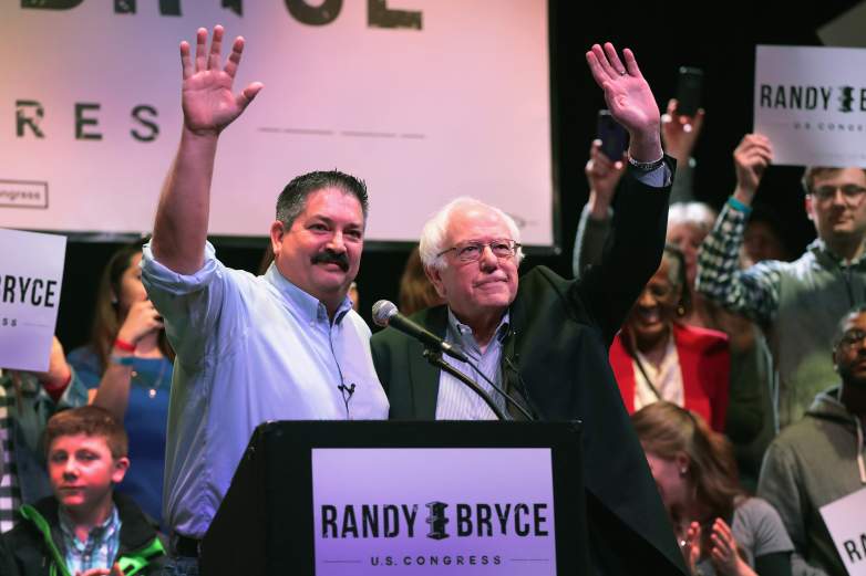 Randy Bryce and Bernie Sanders