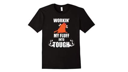 daily workout shirts 123 workin my fluff into tough t-shirt, Funny running t shirts, Funny workout shirts, Cute running shirts, Funny workout tanks