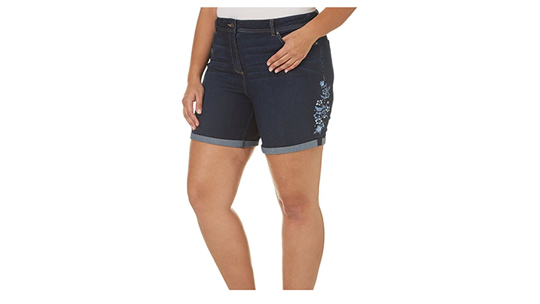 cute plus size jean shorts