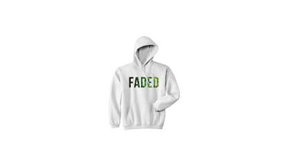faded hoodie, faded weed hoodie, weed hoodie