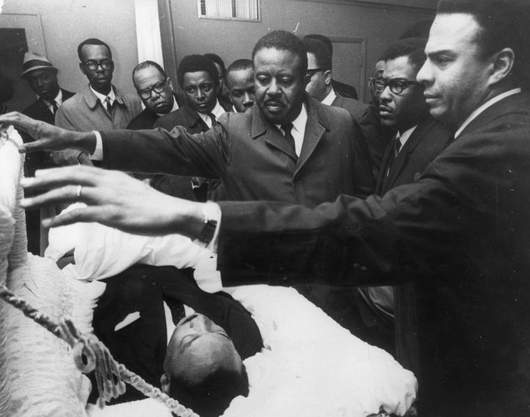 Dr. King's funeral service