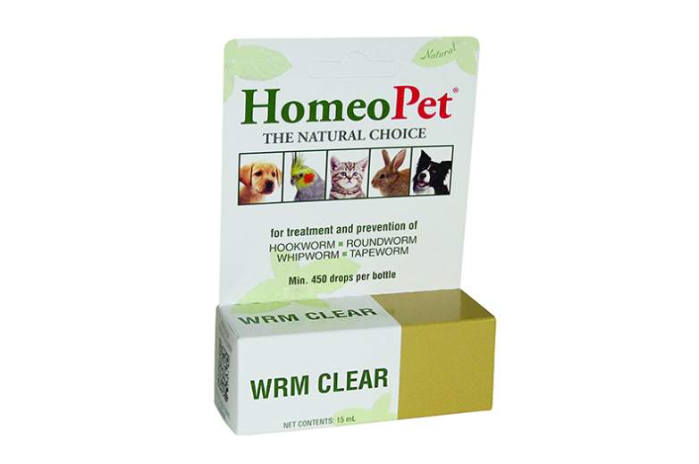 product image for homeopet wrm clear