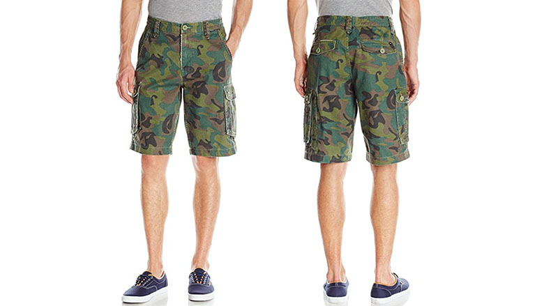 GLVSZ Mens Lightweight Multi Pocket Casual Cargo Shorts Outdoor Wear Loose Fit 