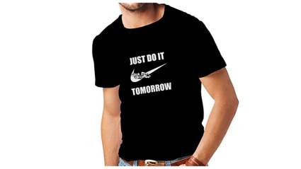 lepni.me just do it tomorrow t-shirt, Funny running t shirts, Funny workout shirts, Cute running shirts, Funny workout tanks