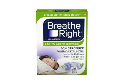 breathe right nasal strips sleep better breathe better