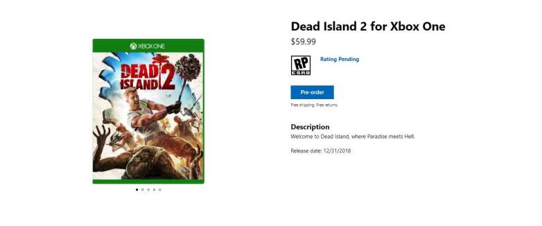 Dead Island 2 E3 2018