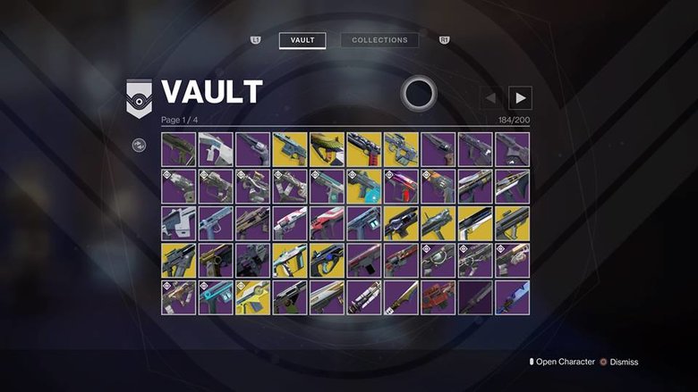 Destiny 2 Vault