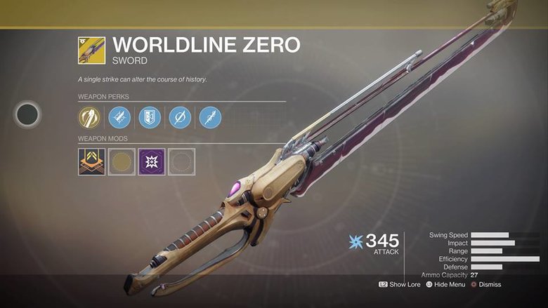 Destiny 2 Worldline Zero