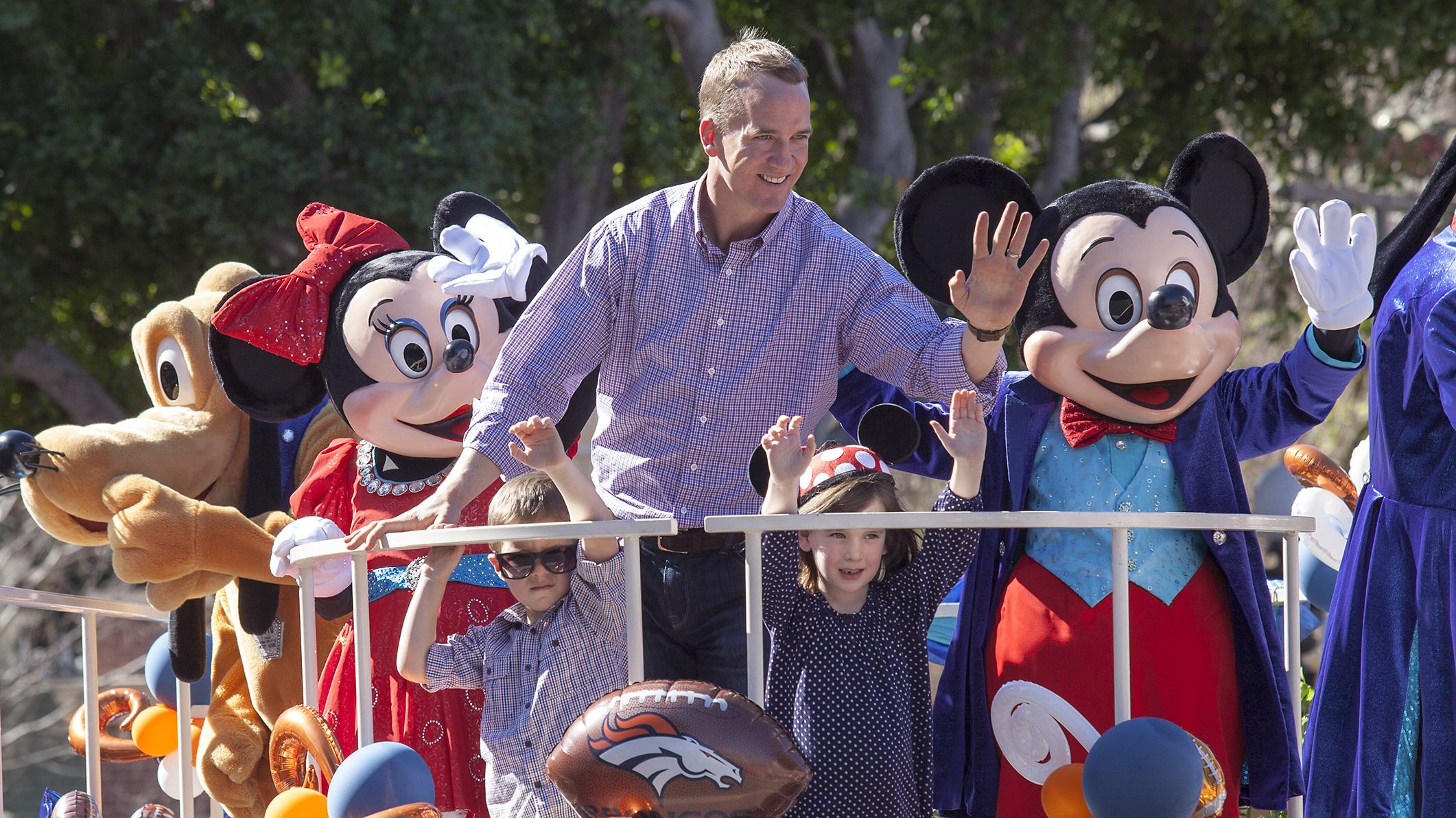 peyton manning enfants