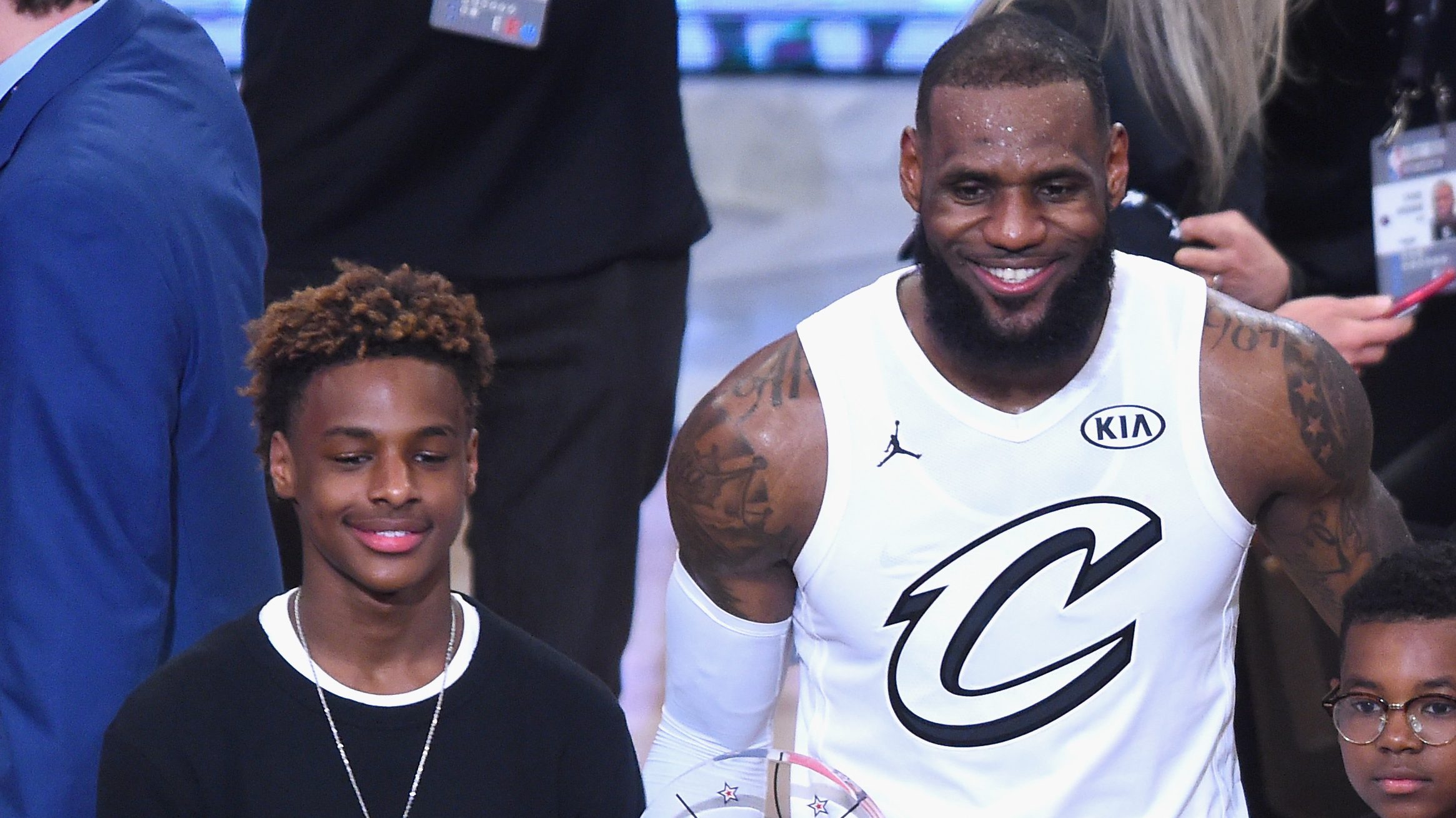 how old is lebron jr
