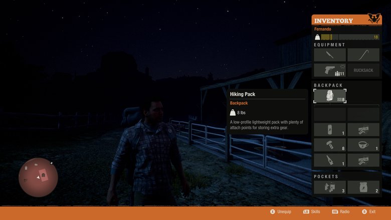 State of Decay 2 increase inventory