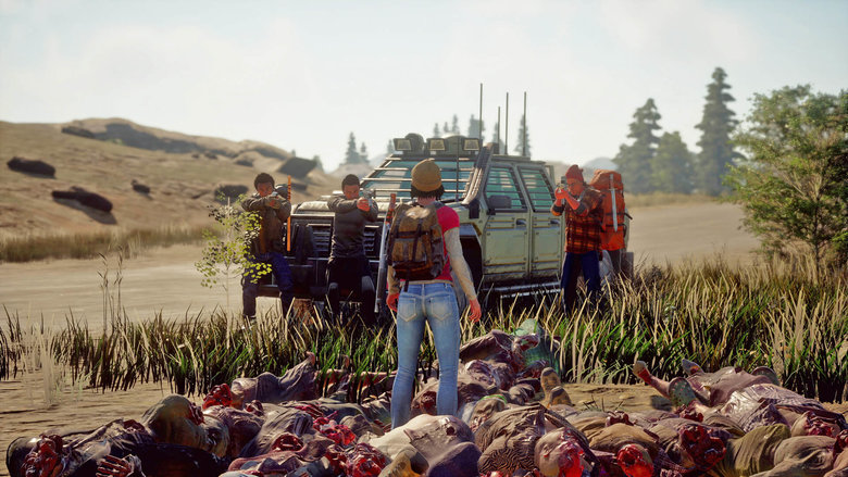 State of Decay 2 refuel car