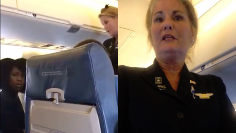 unruly passenger delta flight attendant