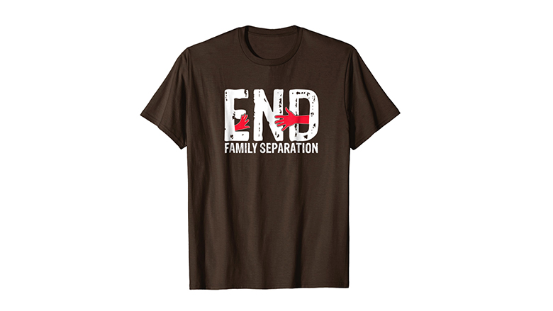 brown End Family Separation Protest Shirt