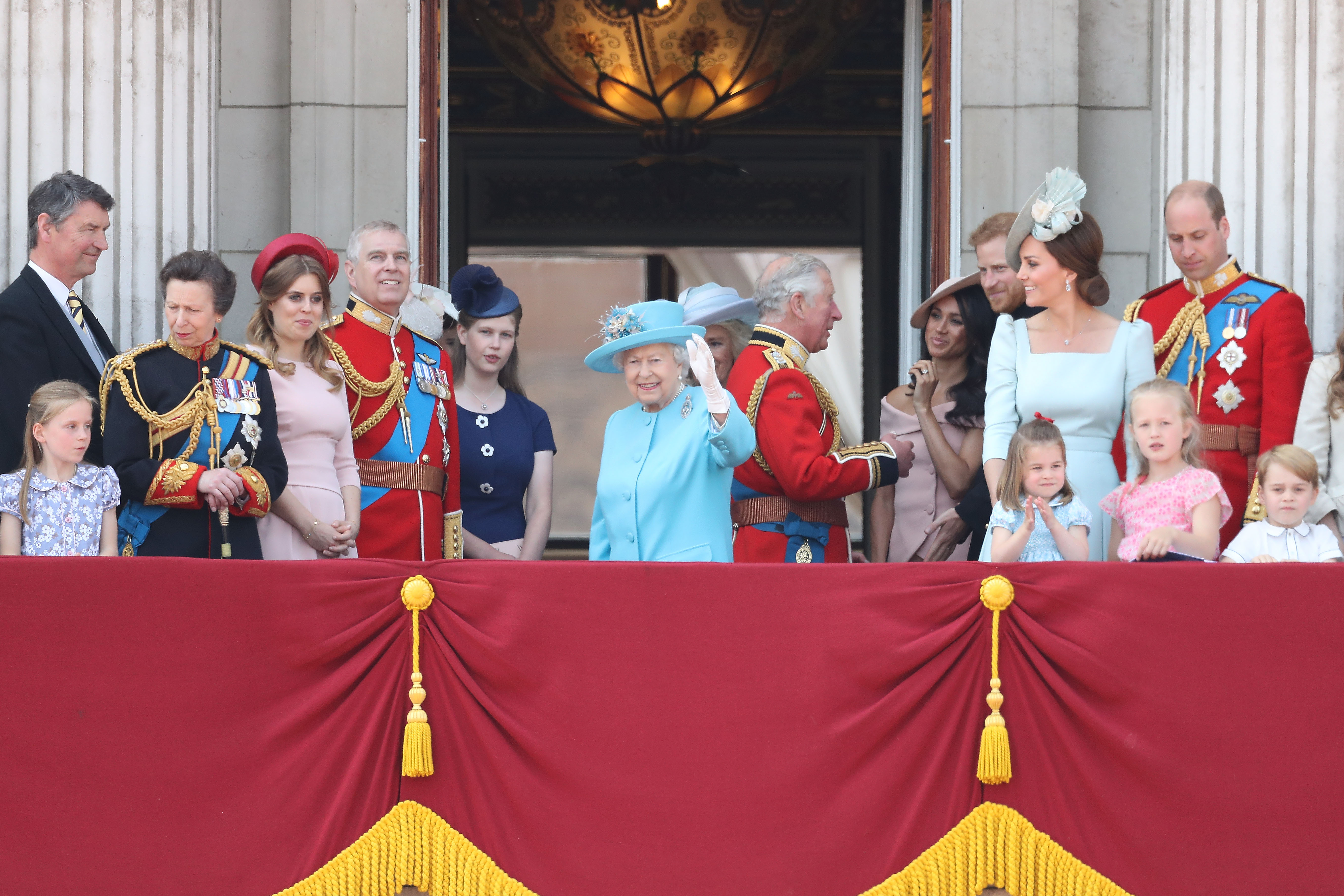 Meghan Markle Balcony Photos: Trooping the Colour 2018