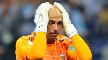 WATCH: Willy Caballero Mistake Allows Ante Rebic to Score