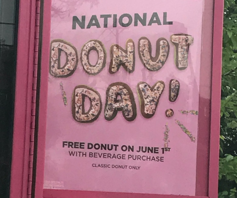 Donut Day 2018 Dunkin Donuts