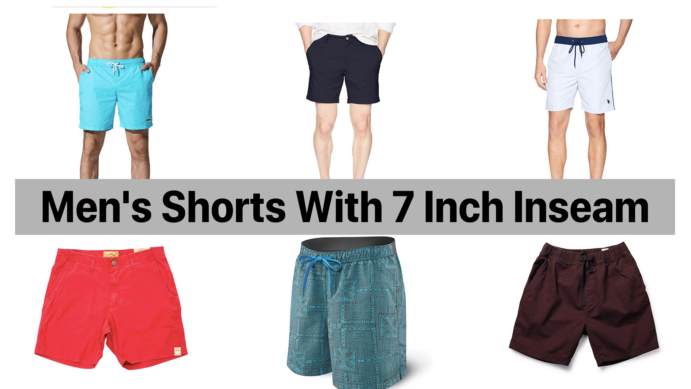 7 inch denim shorts