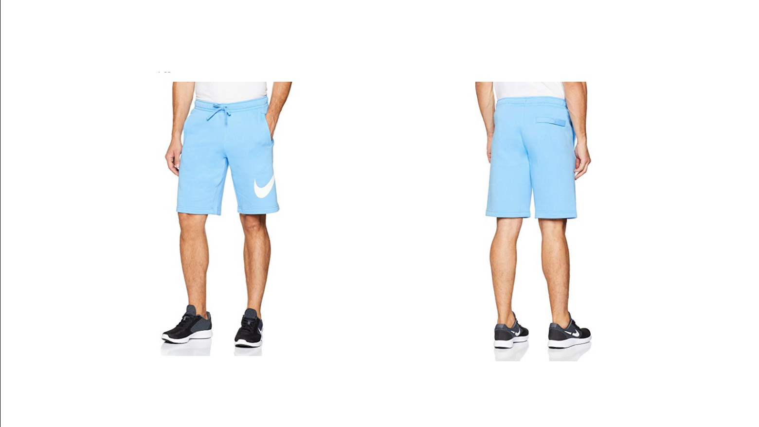 nike sweatpant shorts men