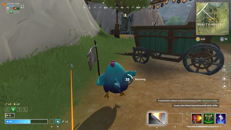 Realm Royale Chickens Feathers And Reviving Explained Heavy Com