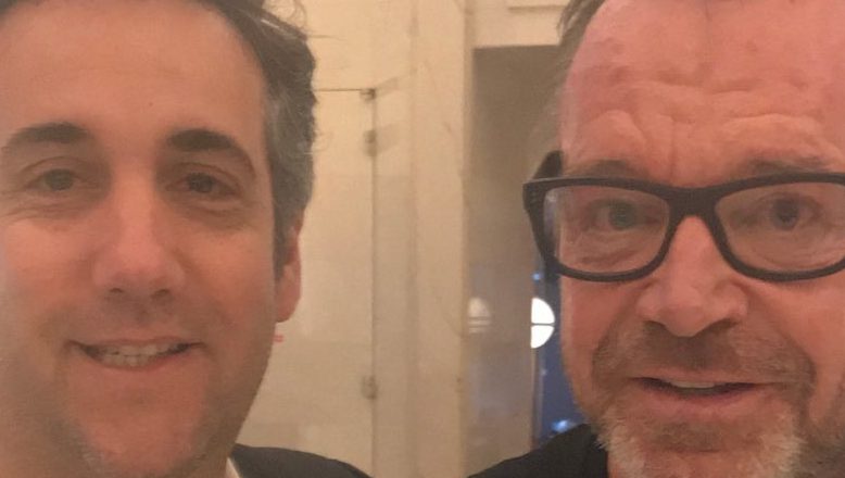 Tom Arnold with Michael Cohen