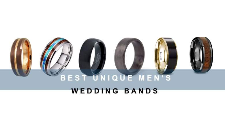 unique mens wedding bands