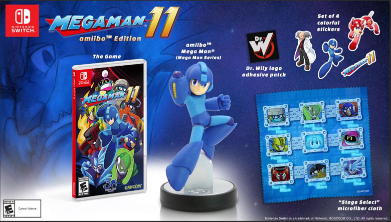 Mega Man 11 amiibo Edition