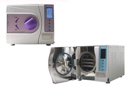 Autoclave machine with LCD screen