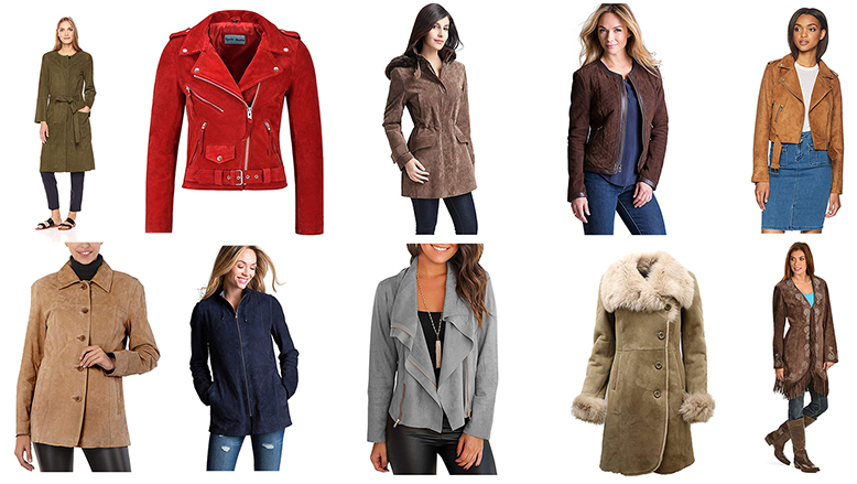 suede jackets for women