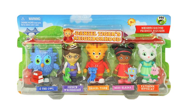 5x Daniel Tiger's Neighborhood Friends Action Figure Christmas Toy New Year Gift 