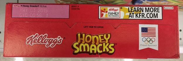 Honey Smacks salmonella