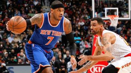 Carmelo Anthony Reacts to Kevin Durant in NYC & Discusses Knicks Reunion