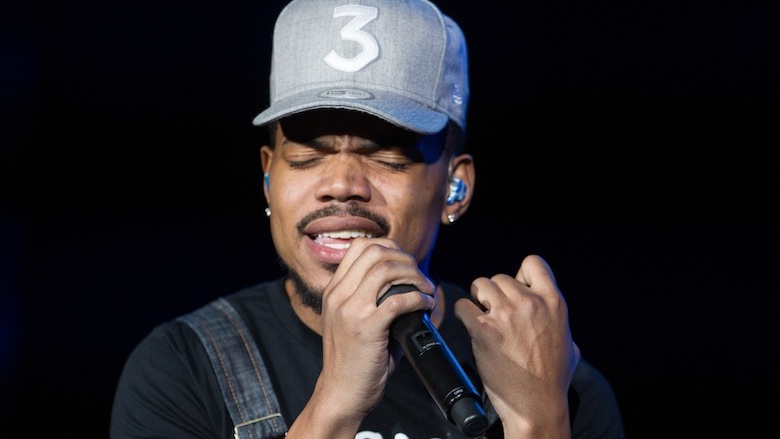 Chance The Rapper performs.