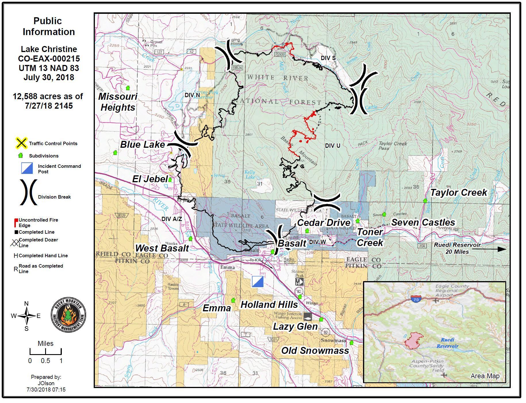 Colorado Fire Map Fires Near Me Right Now [August 9]