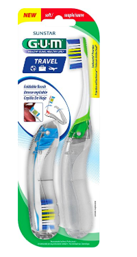 folding travel toothbrush