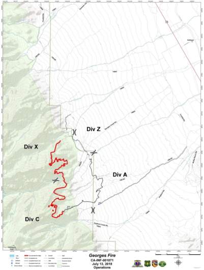 Georges Fire Map