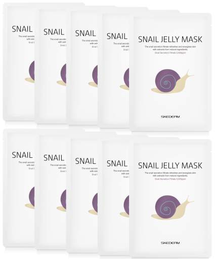 snail jelly mask