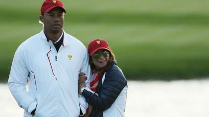 Who Did Tiger Woods Kiss After the PGA Championship?