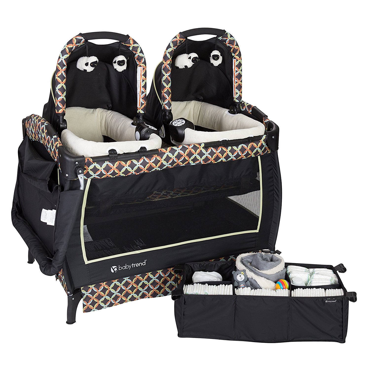 double bassinet for twins