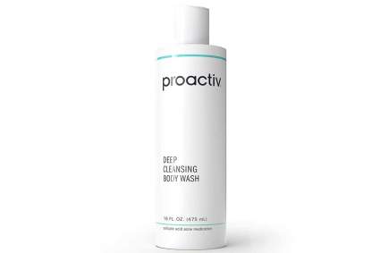 White proactiv acne wash bottle