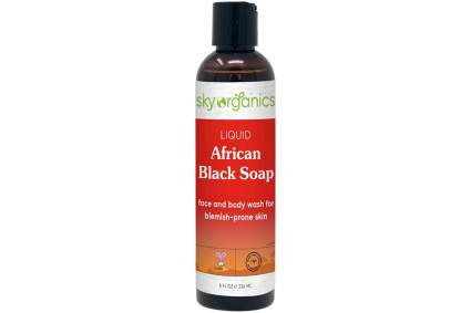 Black African Soap body wash