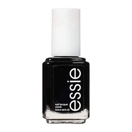 Black nail polish by Essie